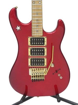 Used KRAMER Jersey Star Candy Apple Red 2020 Electric Guitar ST Type