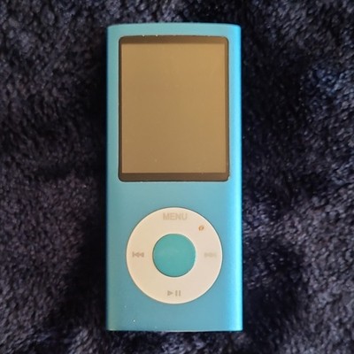 Apple iPod Nano A1537 MP3 Player 8GB Blue USB Headphone Jack | eBay
