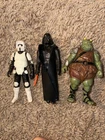 Kenner Star Wars Vintage 1977 Action Figure Lot with Darth Vader