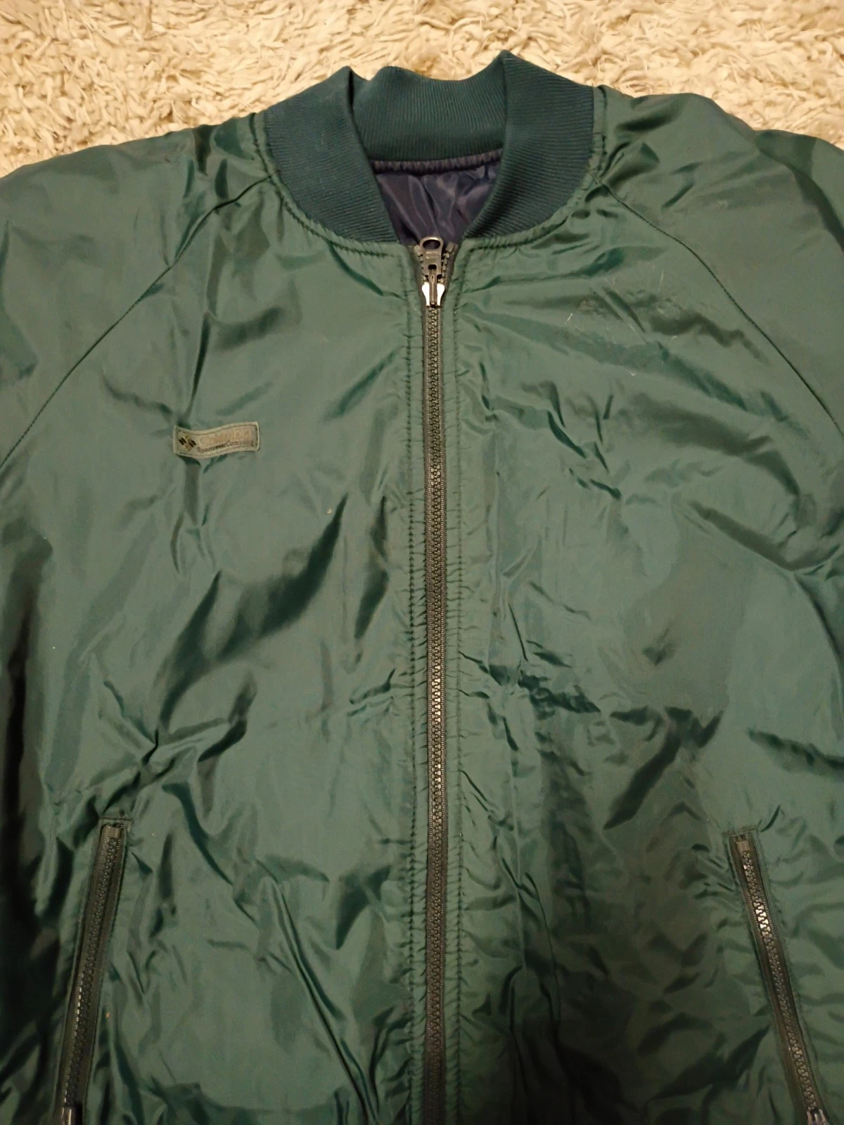 vintage columbia bomber jacket image 2