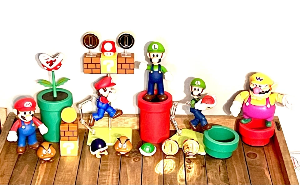 Lote Mixto Super Mario Brothers 2010 Bandai SH FIGUARTS 2012 Nintendo 2014 JAKKS Foto 4 de 4