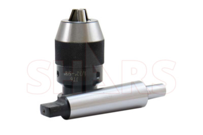 5/8'' Premium 6JT Keyless Drill Chuck & MT4 Morse Taper Shank Arbor ^[
