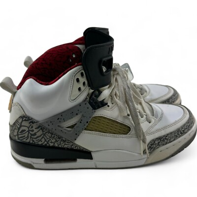 Jordan Spizike White Cement 315371-122 Basketball Shoe 