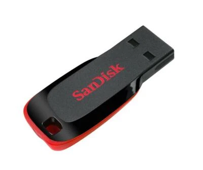 SanDisk Cruzer Blade USB Flash Drive 8GB 16GB 32GB 64GB 128GB CZ50 VARIATION