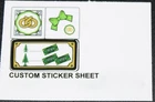 Custom Decal for 10216 Replacement Sticker Sheet