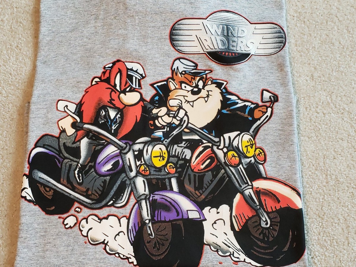 NWT VTG 96 Loony Tunes Taz Devil Yosemite Sam Wind Riders NWT VTG 96 Loony Tunes Taz Devil Yosemite Sam Wind Riders
