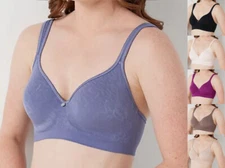 Breezies~Seamless Everyday Comfort Safari Underwire Bra~A386976~Foam Cups