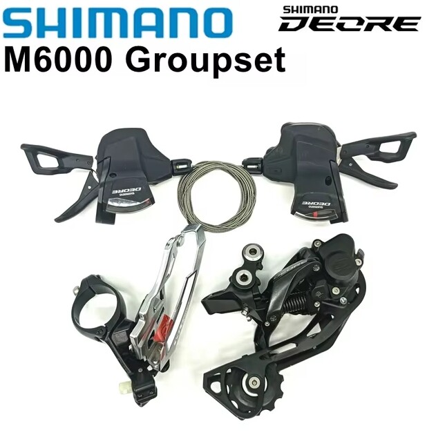 NEW Shimano Deore M6000 Shifter Lever 2/3/10 Speed MTB Bike