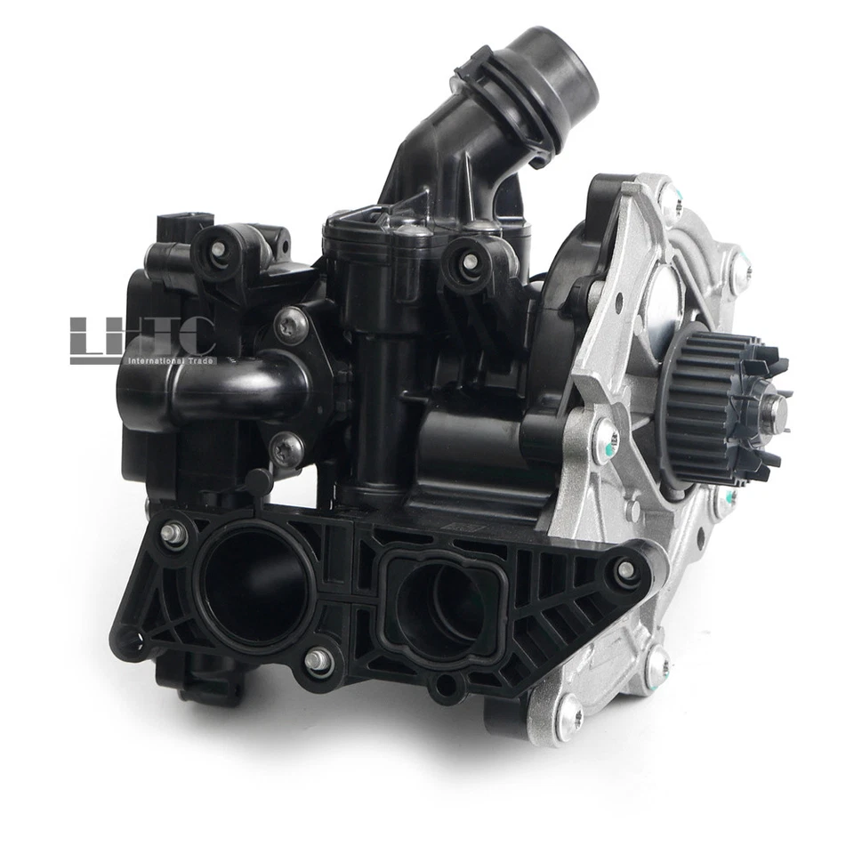 Electronic Water Pump Thermostat Assembly For VW GTI MK7 AUDI A4 A5 1.8 2.0TFSI — 第 2/4 张图片