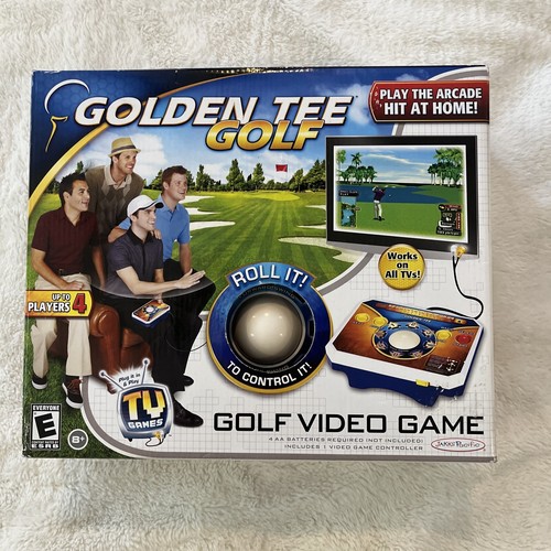 NEW 2011 Jakks Pacific GOLDEN TEE Golf Plug N Play Classic Home TV Edition Game