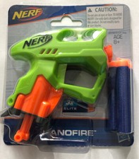 NEW Nerf N-Strike NanoFire 3X Elite  green 