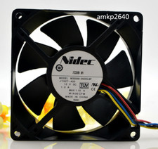 For NIDEC M35556-35 DEL3F مروحة 92*92*38mm 12V 1A 4pin for ديل POWEREDGE T300 #am