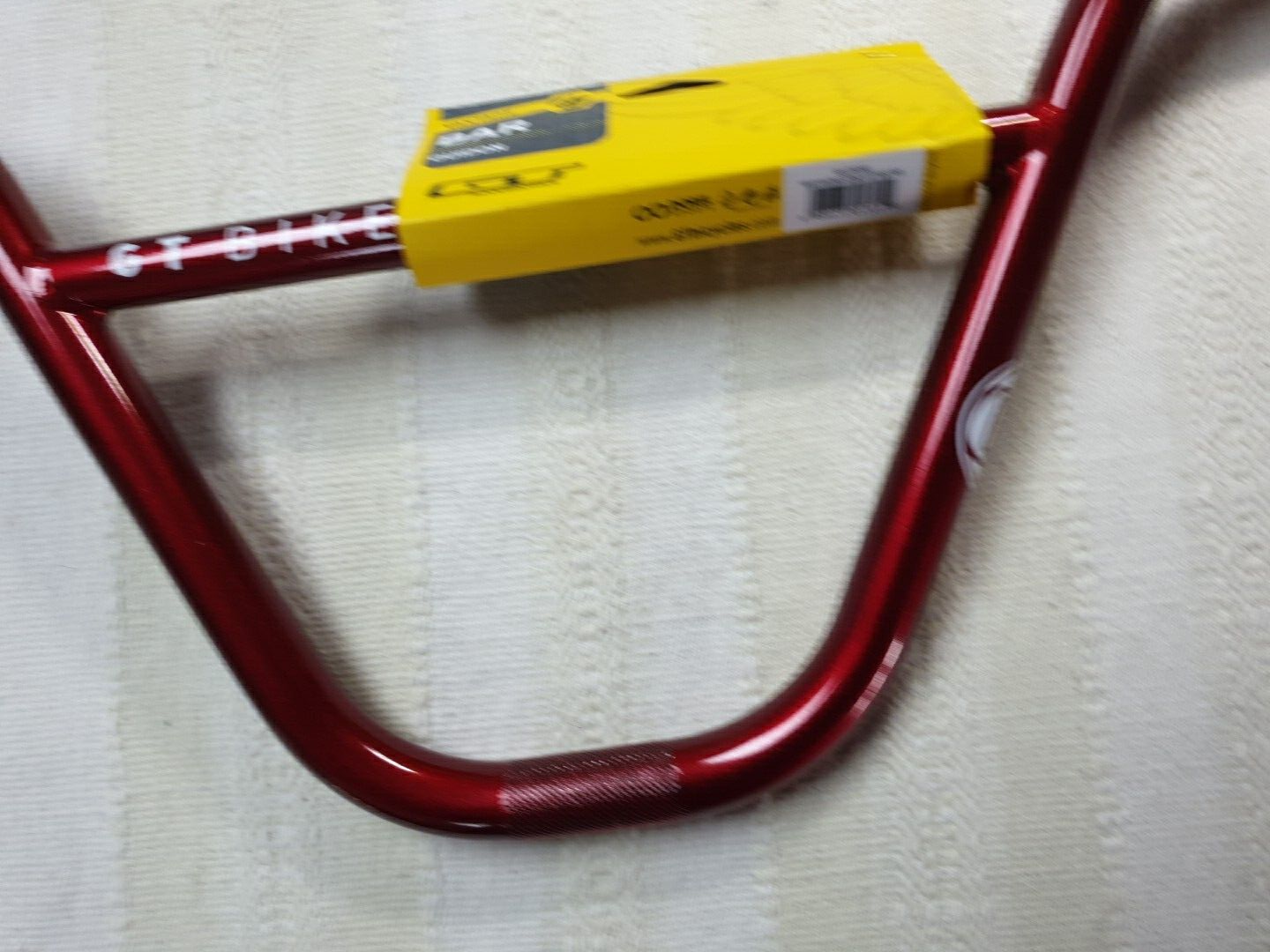 GT BMX Handlebars / Bars in Metalic Red New eBay