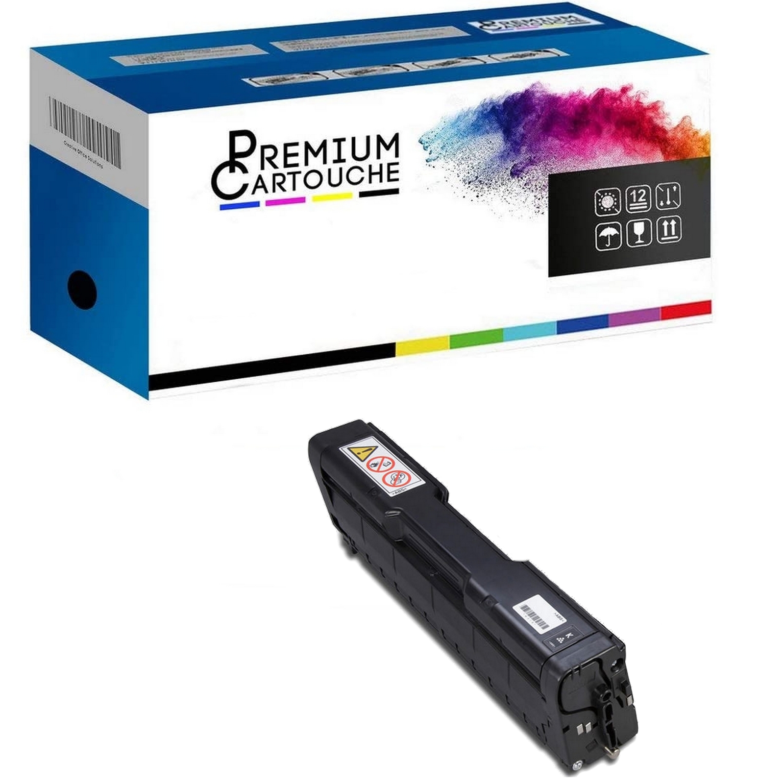 Cartouche toner SPC252HEBK 407716 noir compatible consommable imprimante