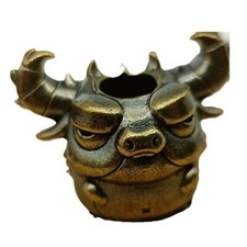 Calf Brass Bead Parachute Cord Knife Lanyard Pendant EDC DIY Accessories