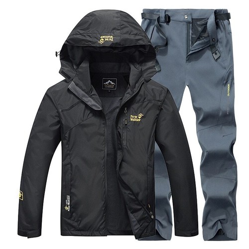 New Waterproof Fishing Suit Set Thin Hooded Jacket Outdoor Breathable Quick Dry - Picture 7 of 40