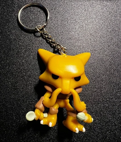 Custom Made Funko Pop! Keychain: Pokémon Alakazam