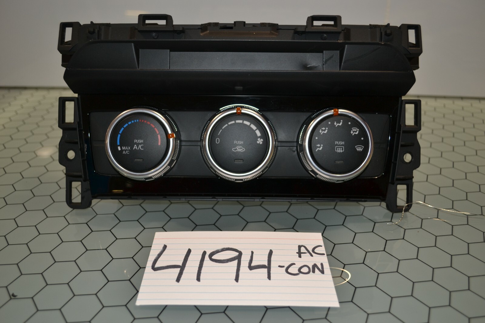 2014 Mazda 6 A/C and Heater Control Used Stock #4194-AC 