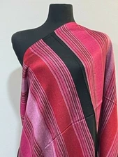 Women's High Quality Multicolor Striped Pashmina Shawl/Stole/Wrap/Scarf X45