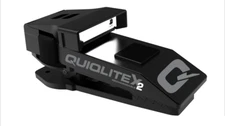 QuiqLite X2 USB Rechargeable Flashlight White & Red LED