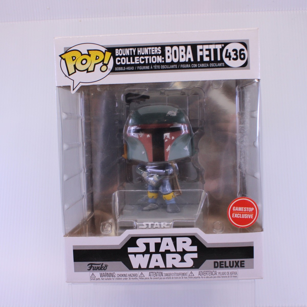 Funko Pop Star Wars Bounty Hunters Boba Fett Vinyl Figure