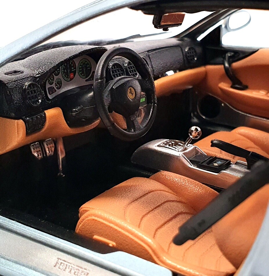 Burago 1/18 Scale Diecast Model 171021L - Ferrari 360 Modena - Lt
