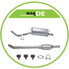 Auspuffanlage Renault Megane Scenic I 1.6 1.8 2.0 Auspuff mit Montagesatz