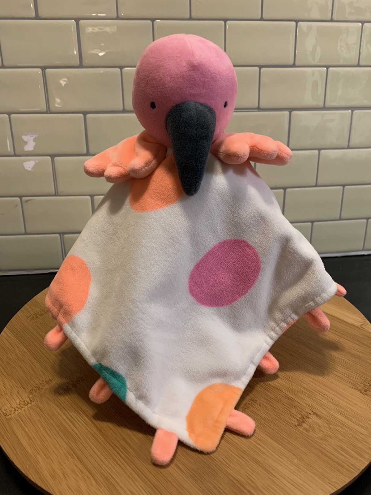 flamingo security blanket