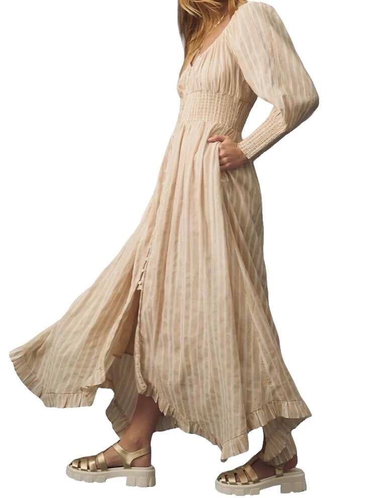 Anthropologie Polyester Maxi Dresses Petites