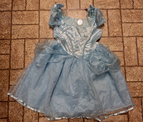 Disney Princess Cinderella Dress / Costume. Sz. Girl's Sm. 4-6. - Picture 3 of 3