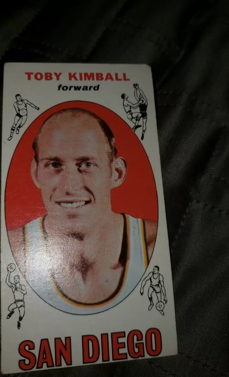 1969-70 Topps Basketball # 39 Toby Kimball San Diego (EX)