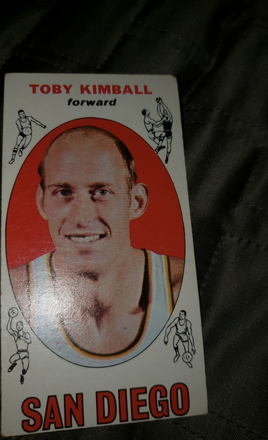 TOBY KIMBALL 1969 TOPPS BASKETBALL #39 Nice Condition SET BREAK San Diego