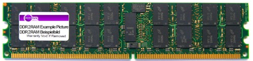 2GB Smart DDR2-400 PC2-3200P ECC Regular Server-Ram SGB72564FG8SGI2IA 2Rx4 - Afbeelding 1 van 1