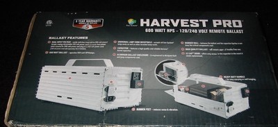 NEW  sun system Harvest pro Remote ballast 600 Watt HPS 120/240 Volt 902435