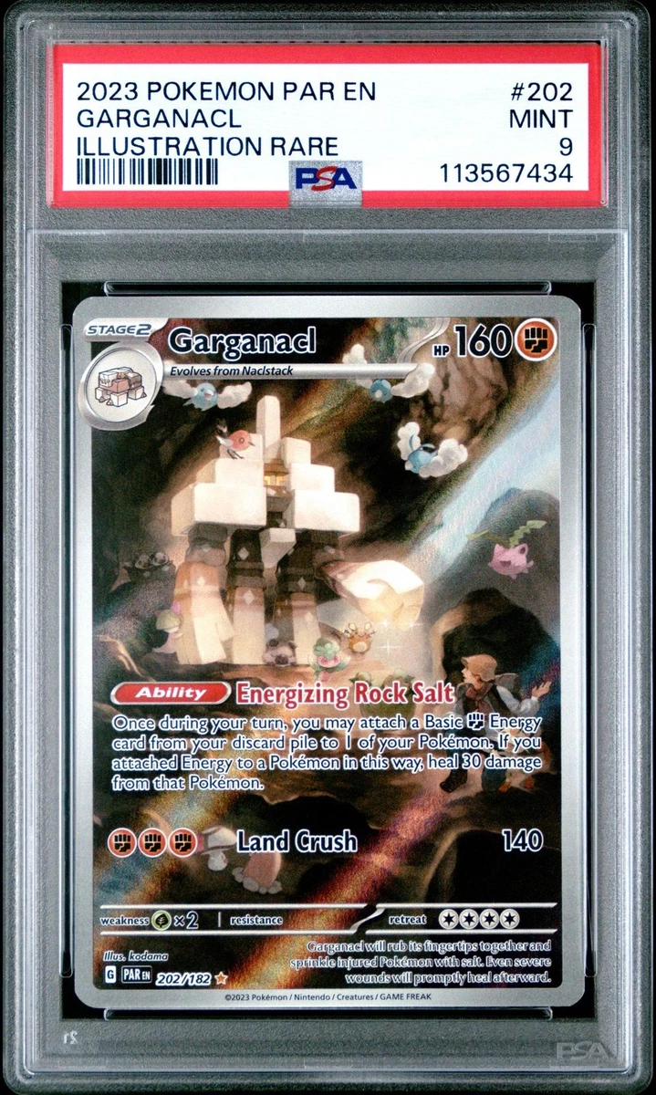 garganacl pokemon card price 2023 - Scarlet & Violet - Paradox Rift - Illustration Rare The item may be similar but not exactly the same as the image (e.g Garganacl (Shiny) - 178/091
