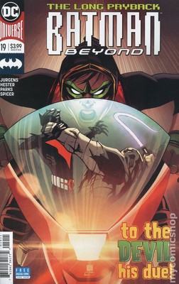 Batman Beyond 19A Chang VF 2018 Stock Image