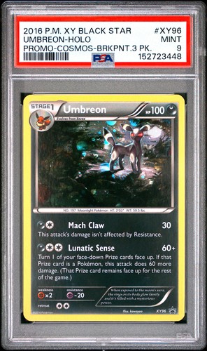 Umbreon graded PSA 9 for sale on eBay