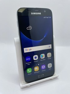 Samsung Galaxy S7 schwarz Vodafone Netz 32GB Android Smartphone Rückseite gesprungen