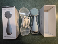 Pmd Clean Pro Blue Electric Facial Cleansing Brush Waterproof Renew Serum 30ml