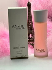 SUMMER MANIA BY GIORGIO ARMANI EAU FRAICHE POUR HOMME 2.5 OZ/75 ML