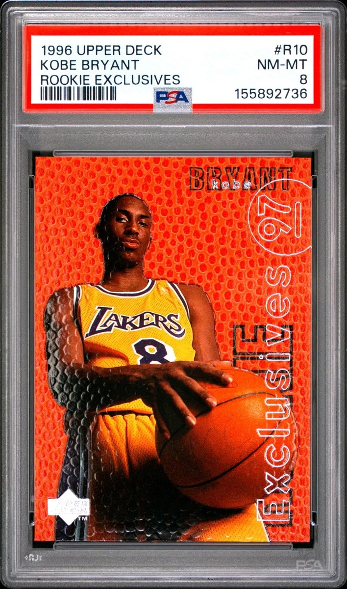 Kobe Bryant Basketball Grade 8 Rookie Sports Trading Cards