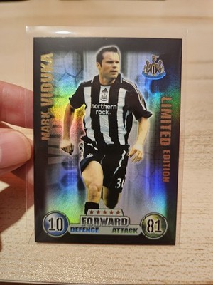 Topps Match Attax 2007/08 Mark Viduka Newcastle Utd Limited Edition Rare Card