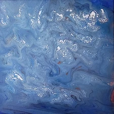 acrylic canvas title ocean 