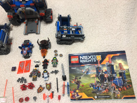 Lego 70317 Nexo Knights The Fortrex set complete with manual and extra stickers