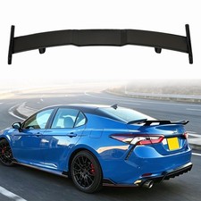 For 2018-2024 Toyota Camry Trd Style Rear Trunk Spoiler Wing Lip Matte Black