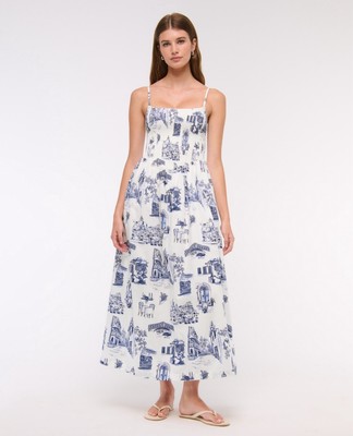 aje primary belted midi dress Mist Midi Dress