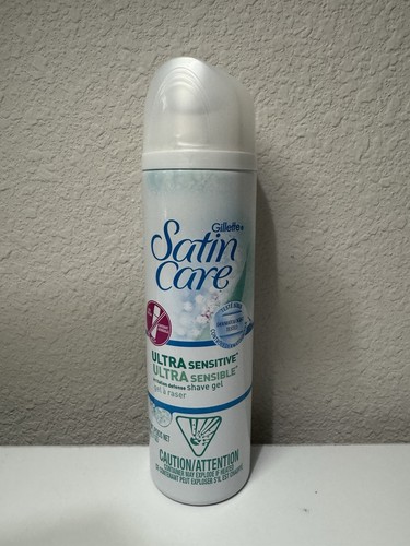 Gillette Satin Care Ultra Sensitive Irritation Defense Shave Gel 7oz - Picture 1 of 5