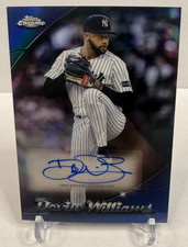 2025 Topps Chrome Update Devin Williams Chromography BLUE AUTO - #CHRU-DW