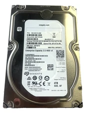 QTY 2 Seagate ST4000NM0034 3.5" 4TB SAS Hard Drive Enterprise HDD 1HT278-038