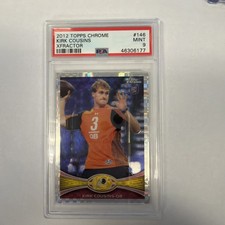 2012 Topps Chrome Retail X-Fractor Kirk Cousins #146 PSA 9 MINT Rookie RC